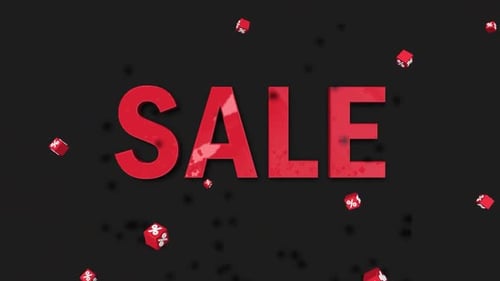 Discounts and percentages in a dynamic 3D cube formation