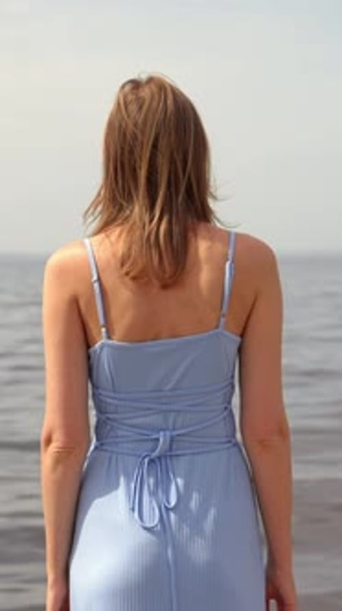 Gazing at the Tranquil Sea From a Peaceful Shoreline Retreat