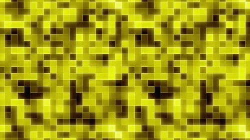 Yellow Abstract Triangle Background Loop V5