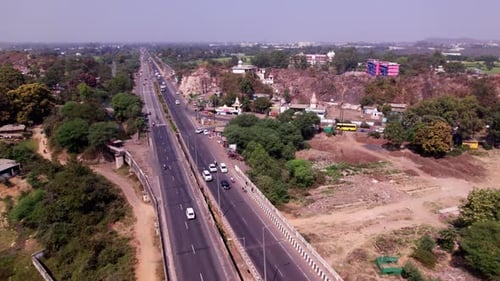 Little World School with Tilwara bridge and Jabalpur view point at tilwara, Jabalpur, Madhya Pradesh
