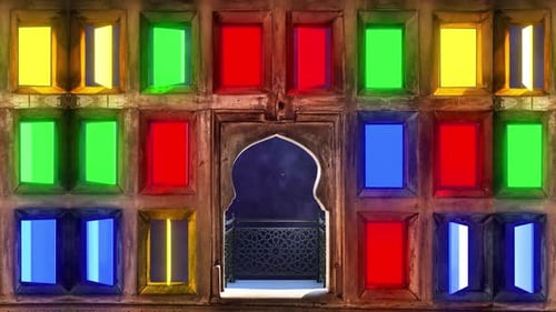 Vintage Palace Windows