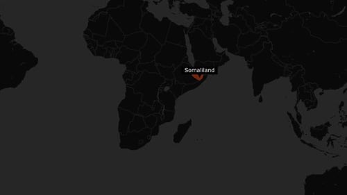 Animated World Map Country Highlight Pinpoint