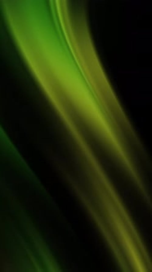 Green and Yellow Abstract Fluid Motion Background