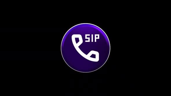 Modern 3D SIP Communication Icon Animation, Elements Motion Graphics ft ...