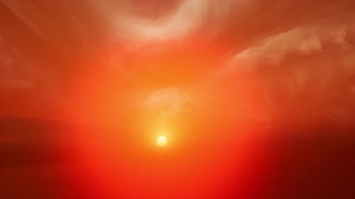 Sonnenuntergangshimmel im Hintergrund 10