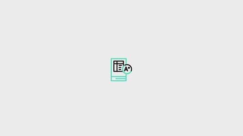 Homework Animated Icon