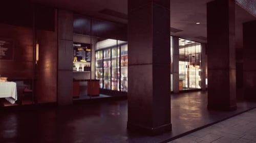 A Variety of Vending Machines in a Wellstocked Store
