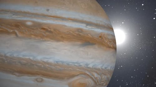 Jupiterplanet: Hintergrund. 2654