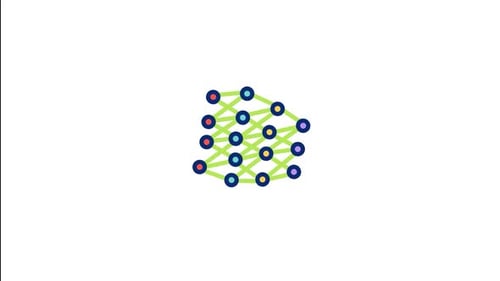 Neural Network Animated Icon
