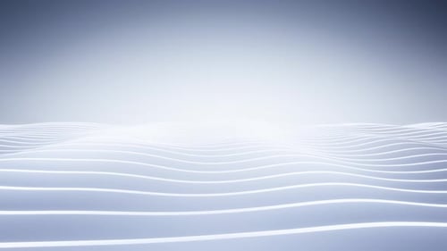 White Background Stripe water Curve Wave