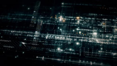 Data Matrix Nexus Advanced Simulation UI Background 05