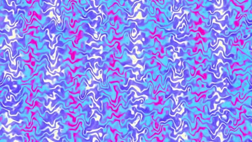 Abstract Fluid Wavy Colorful Background Seamless Loop