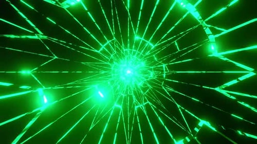 Luminous Striking Light Web Portal