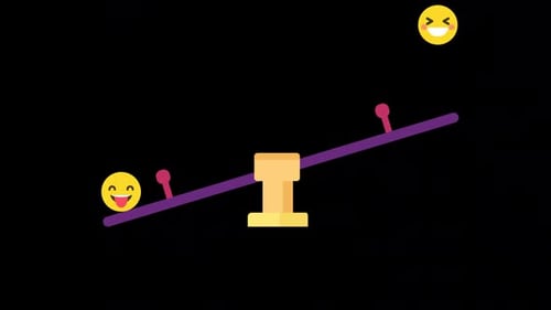 Emojis Jumping On A Swing Alpha Channel