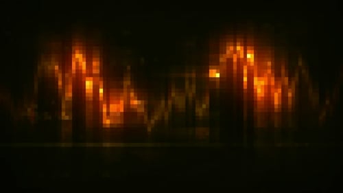 Dynamic Pixelated Light Stream Background