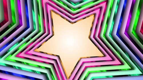Stars Shape Party Dancing Background, Party Club Dj Disco Bg, Disco Party Loop Animation, Events