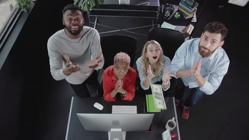 Engaging in Collaborative Teamwork Within a Modern Office Work Environment Today