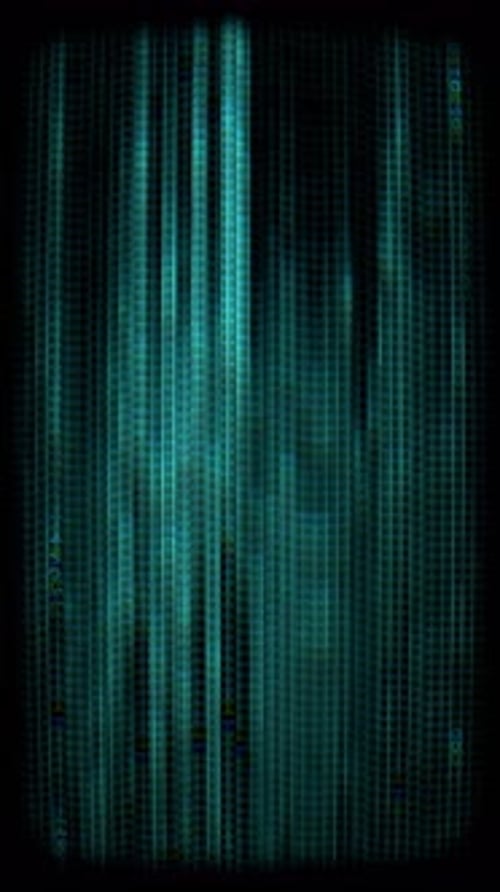 Futuristic Digital Grid Lines Vertical Background Animation