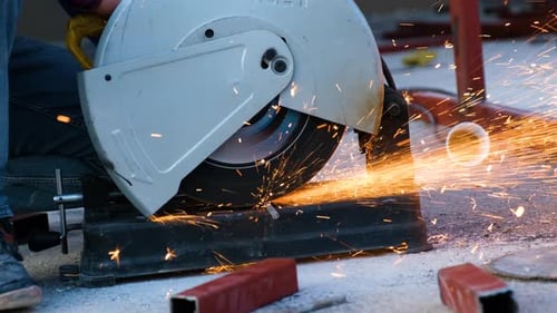 Construction Worker Welding