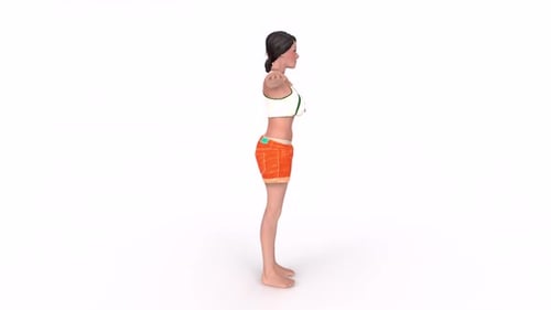Boucle rotative 3D pour homme Sport Girl