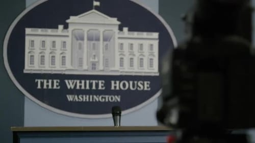 Press Secretary - White House Camera and Seal HD