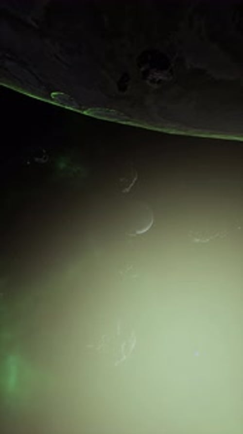 a Large Cluster of Asteroids Near an Unknown Planet Vertical