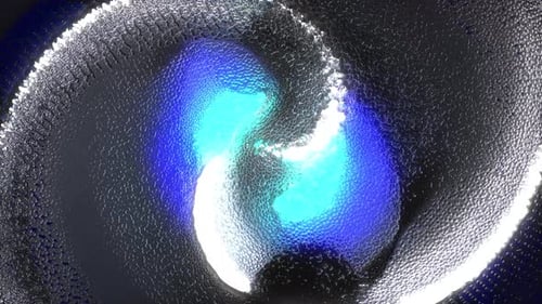 4K Abstract Particle Background Seamless Loop