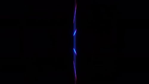 Red To Blue Colored Grid Background Loop Animation With 360 Degree Rotation In 4K