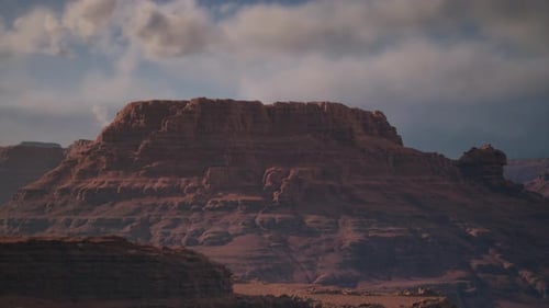 Scenic View of Sunrise in Grand Canyon National Park