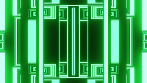 Hellgrüner animierter Hintergrund VJ Loop für Party mit hellen Linien