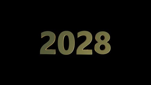 Transform From 2028 Into 2029 New Year