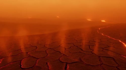 Rocky Venusian Surface