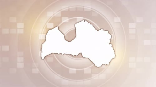 Animierte Karte von Lettland