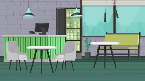 Restaurant Cafe Animation
