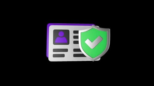 Id Security 3D Animation | Alpha Channel