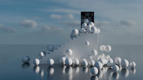 3D Loop Satisfying Falling Balls