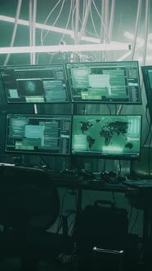 Hideout of Cybercriminals with Computers