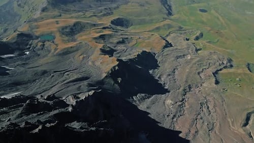 view from the top of the mountain