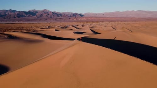 Cinematic drone footage adventuring in the California desert.