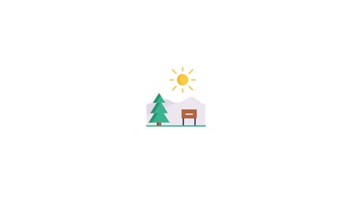 National Park Icon Animation