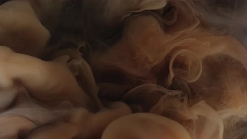 Abstract Brown Liquid Swirls