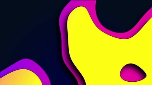 Gradient Animation Background, Liquid Gradient Shape Animation
