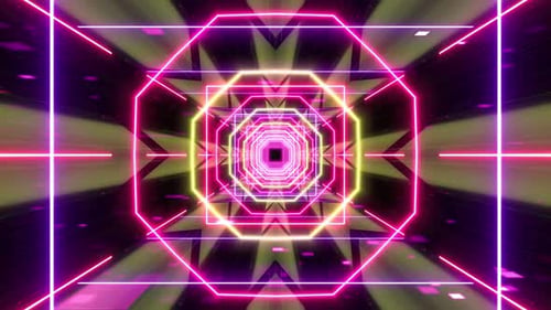Neon Tunnel Loop
