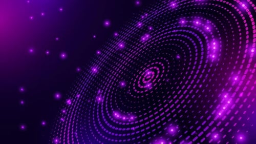 Realistic Neon Lights Background 4k Loop