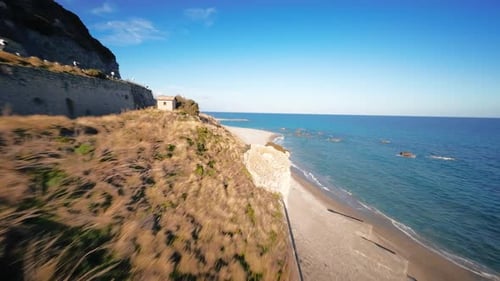 Scenic Flight Over The Mediterranean Coastline