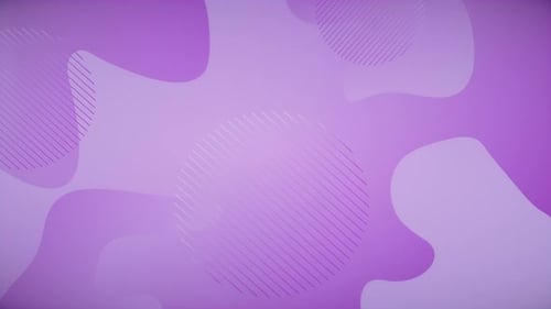 Abstract Fluid Organic Shapes Purple Motion Background
