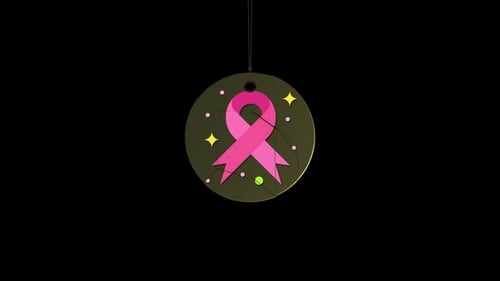 Pink Ribbon Alpha Animation