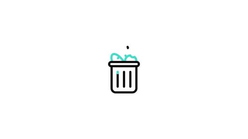 Trashcan Animated Icon