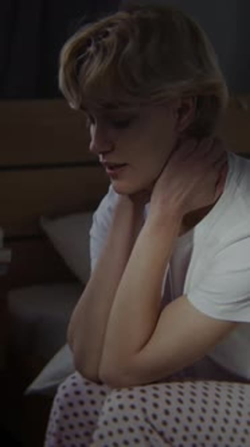 Distressed Young Woman Screams From Obsessive Thoughts