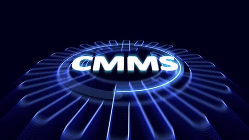 Acronyme CMMS, concept de système de gestion de maintenance informatisé,
